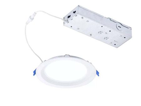 Lightolier 4-in UNV Round LED Downlight dual select Lumen & 5CCT 120-277V Online now