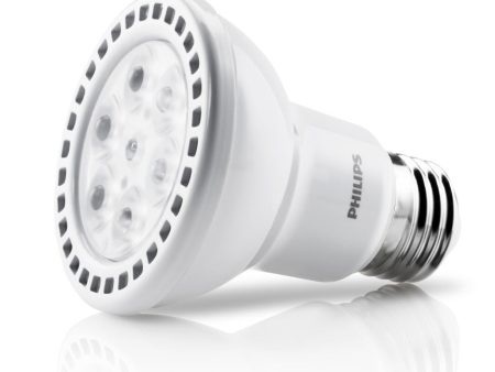 PAR20 Dimmable LED - 6w 2700K Narrow Flood Philips Airflux Bulb For Discount