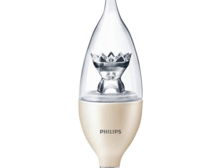 Philips Diamond Spark 4.5W BA13 LED 2700K Warm White E12 Dimmable Bulb Hot on Sale