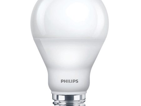 Philips 8.5W Non-Dimmable LED A19 Shape Frosted Bulb - 60w equiv. Discount