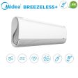 Climatizzatore Condizionatore Midea Penta Split Inverter serie BreezeleSS+ 9+9+9+9+12 con M5O-42FN8-Q R-32 Wi-Fi Integrato 9000+9000+9000+9000+12000 - Novità Hot on Sale