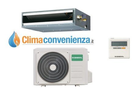 Climatizzatore Condizionatore Fujitsu General Canalizzato Canalizzabile 12000 btu ARHG12LLTB COMPATTA Hot on Sale