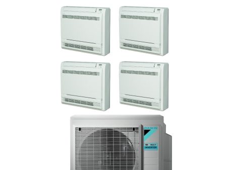 Climatizzatore Condizionatore Daikin Bluevolution a Pavimento Quadri Split Inverter serie FVXM-F 9+9+9+9 con 4MXM68N R-32 Wi-Fi Optional Con Telecomando ad Infrarossi Incluso 9000+9000+9000+9000 - Garanzia Italiana Online now