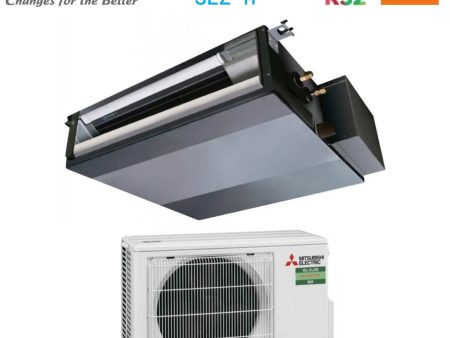 Climatizzatore Condizionatore Mitsubishi Electric Canalizzato Canalizzabile Inverter 12000 Btu SEZ-M35DAL + SUZ-M35VA R-32 Wi-Fi Optional con Telecomando a Infrarossi Incluso Discount