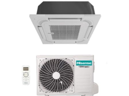 Climatizzatore Condizionatore Hisense a Cassetta 18000 Btu ACT52UR4RCA4 R-32 Wi-Fi Optional con Telecomando e Pannello For Sale