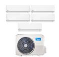 Climatizzatore Condizionatore Midea Penta Split Inverter serie ELEGANCE 9+9+9+9+12 con M5OE-42HFN8-Q R-32 Wi-Fi Optional 9000+9000+9000+9000+12000 Sale