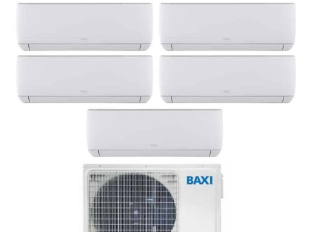 Climatizzatore Condizionatore Baxi Penta Split Inverter Serie Astra 7+7+9+9+9 con LSGT125-5M R-32 Wi-Fi Optional 7000+7000+9000+9000+9000 - Novità For Cheap