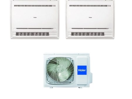 Climatizzatore Condizionaore Haier Inverter Pavimento 9+9 btu con 2U14CS4ERA 9000+9000 Sale