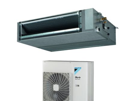 Climatizzatore Condizionatore Daikin Bluevolution Canalizzato Canalizzabile Media Prevalenza 48000 Btu FBA140A + RZASG140MY1 Trifase R-32 Wi-Fi Optional Online Sale