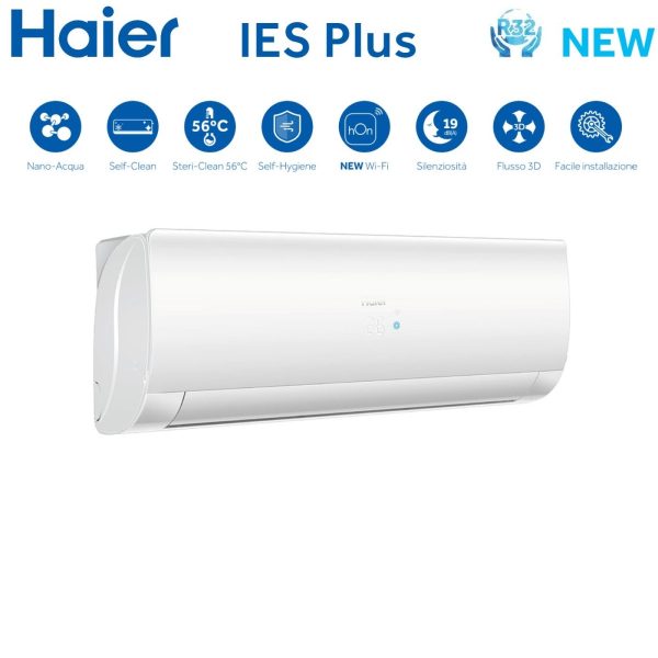 Climatizzatore Condizionatore Haier Quadri Split Inverter serie IES PLUS 9+9+15+15 con 4U85S2SR3FA R-32 Wi-Fi Integrato 9000+9000+15000+15000 - Novità Cheap