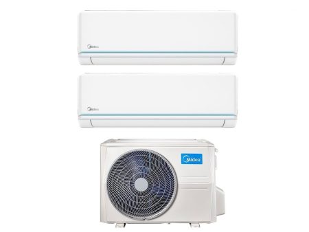 Climatizzatore Condizionatore Midea Dual Split Inverter serie EVOLUTION 9+9 con M2OG-14HFN8-Q R-32 Wi-Fi Optional 9000+9000 Hot on Sale