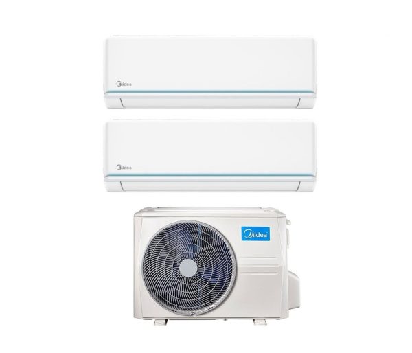 Climatizzatore Condizionatore Midea Dual Split Inverter serie EVOLUTION 9+9 con M2OG-14HFN8-Q R-32 Wi-Fi Optional 9000+9000 Hot on Sale