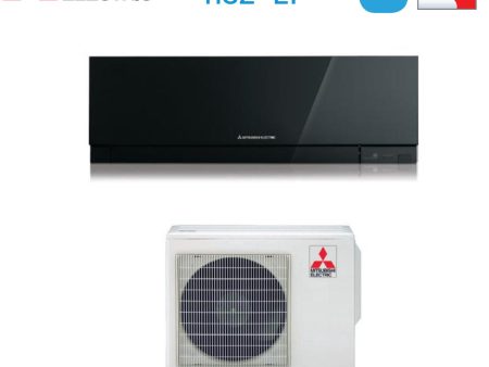 CLIMATIZZATORE CONDIZIONATORE MITSUBISHI ELECTRIC INVERTER serie KIRIGAMINE ZEN 18000 BTU MSZ-EF50VE3B BLACK R-410 classe A+++ NERO Sale