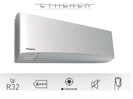 Solo Unità Interna a Parete Panasonic Serie Etherea Silver Inverter 12000 Btu CS-XZ35VKEW Gas R-32 Wi-Fi Cheap