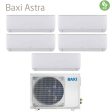 Climatizzatore Condizionatore Baxi Penta Split Inverter Serie Astra 7+7+12+12+12 con LSGT125-5M R-32 Wi-Fi Optional 7000+7000+12000+12000+12000 - Novità Discount