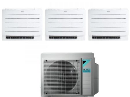 Climatizzatore Condizionatore Daikin a Pavimento Trial Split serie PERFERA FVXM-A 9+9+9 con 3MXM52N R-32 Wi-Fi Integrato 9000+9000+9000 Con Telecomando ad Infrarossi Incluso Garanzia Italiana - Novità For Discount