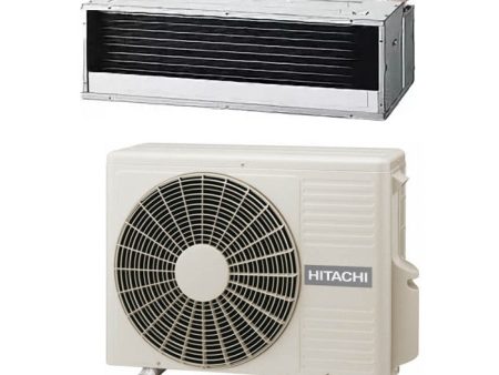 Climatizzatore Condizionatore Hitachi Inverter Canalizzato Bassa Prevalenza 9000 Btu RAD-25RPA RAC-25NPA con Comando Infrarossi e Ricevitore SPX-RCKA R-410 Sale