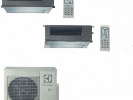 CLIMATIZZATORE CONDIZIONATORE ELECTROLUX CANALIZZABILE DUAL 9+18 INVERTER EXU27JEWI DA 9000+18000 BTU Supply