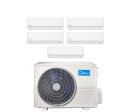 Climatizzatore Condizionatore Midea Penta Split Inverter serie ELEGANCE 9+9+9+9+12 con M5OE-42HFN8-Q R-32 Wi-Fi Optional 9000+9000+9000+9000+12000 Sale