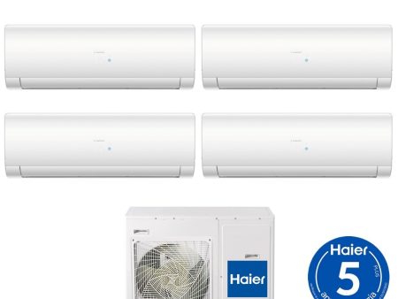 Climatizzatore Condizionatore Haier Quadri Split Inverter serie IES PLUS 7+7+7+15 con 4U75S2SR3FA R-32 Wi-Fi Integrato 7000+7000+7000+15000 - Novità Cheap