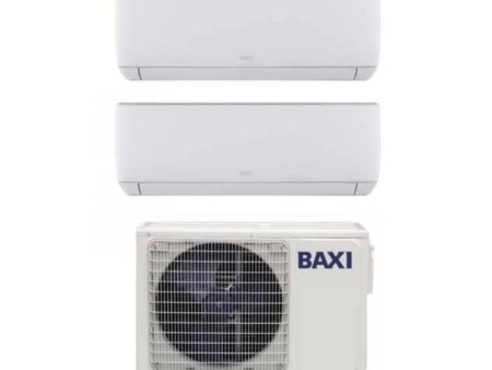 Climatizzatore Condizionatore Baxi Dual Split Inverter Serie Astra 9+12 con LSGT40-2M R-32 Wi-Fi Optional 9000+12000 - Novità Sale