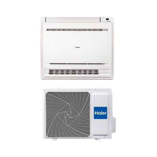 Climatizzatore Condizionatore Haier Console Pavimento Inverter 15000 Btu AF42S2SD1FA R-32 Wi-Fi Optional con Telecomando di Serie - Novità on Sale