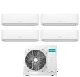 Climatizzatore Condizionatore Hisense Quadri Split Inverter serie HI-COMFORT 7+9+12+12 con 4AMW105U4RAA R-32 Wi-Fi Integrato 7000+9000+12000+12000 – Novità For Cheap