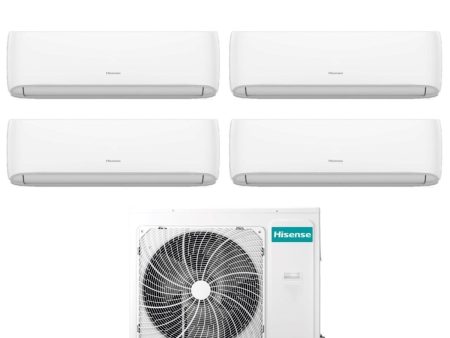 Climatizzatore Condizionatore Hisense Quadri Split Inverter serie HI-COMFORT 7+9+12+12 con 4AMW105U4RAA R-32 Wi-Fi Integrato 7000+9000+12000+12000 – Novità For Cheap