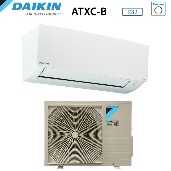 Climatizzatore Condizionatore Daikin Inverter serie SENSIRA 9000 Btu FTXC25B R-32 Wi-Fi Optional Online