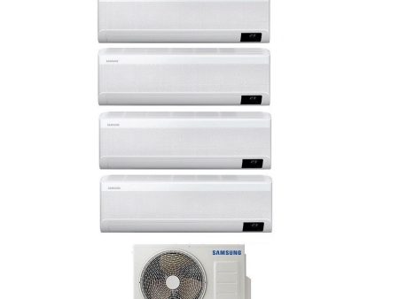 Climatizzatore Condizionatore Quadri Split Inverter Samsung Serie Windfree Elite 7000+7000+12000+12000 btu con AJ080TXJ4KG EU Wi-Fi 7+7+12+12 R-32 - NOVITA  Online