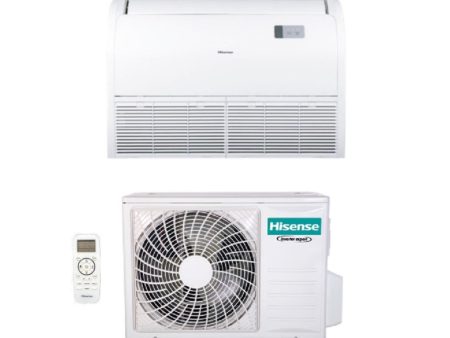 Climatizzatore Condizionatore Hisense Inverter Soffitto Pavimento 30000 Btu AUV90UR4RA4 R-32 Wi-Fi Optional con Telecomando di Serie Online Hot Sale