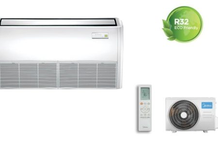 Climatizzatore Condizionatore Inverter Midea Soffitto Pavimento 36000 btu MUE-36HRFNX R-32 A++ completo di comando - NOVITA Cheap