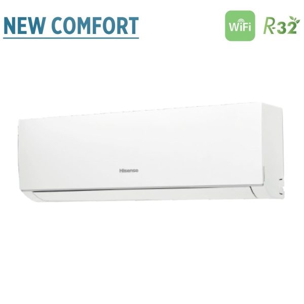 Climatizzatore Condizionatore Hisense Trial Split Inverter serie NEW COMFORT 5+9+12 con 3AMW62U4RFA R-32 Wi-Fi Optional 5000+9000+12000 Online Sale