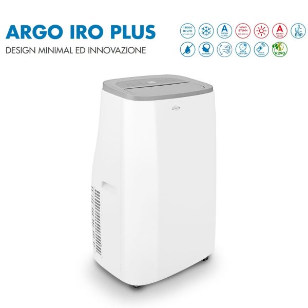 Climatizzatore Condizionatore Portatile Argo IRO PLUS 13000 btu pompa di calore cod. 398000696 Online Sale