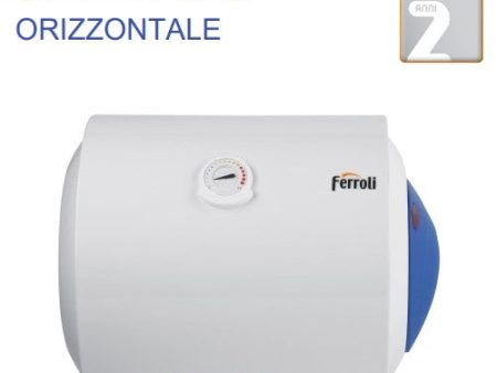 AREA OCCASIONI Scaldabagno Elettrico Ferroli Calypso 50 HO Orizzontale 50 Litri Hot on Sale