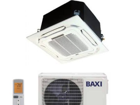 Climatizzatore Condizionatore Baxi Inverter a Cassetta 12000 Btu RZGBK35 R-32 Wi-Fi Optional con Telecomando e Pannello Incluso - Novità Discount