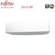 Climatizzatore Condizionatore Fujitsu Dual Split Inverter serie KE WHITE 9+9 con AOYG14KBTA2 R-32 Wi-Fi Integrato 9000+9000 Colore Bianco For Sale