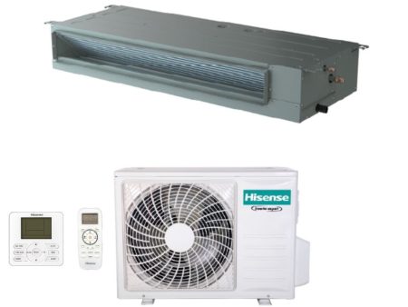 Climatizzatore Condizionatore Hisense Inverter Canalizzato Canalizzabile 18000 Btu ADT52UX4RCL4 R-32 Wi-Fi Optional con Telecomando di Serie e Cablato - Novità on Sale