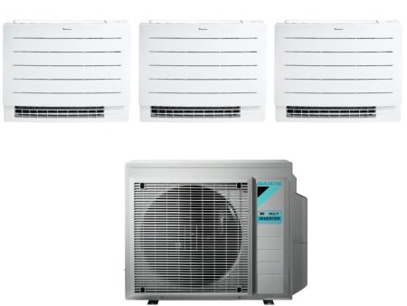 Climatizzatore Condizionatore Daikin a Pavimento Trial Split serie PERFERA FVXM-A 7+9+9 con 3MXM52N R-32 Wi-Fi Integrato 7000+9000+9000 Con Telecomando ad Infrarossi Incluso Garanzia Italiana - Novità Fashion