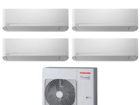 Climatizzatore Condizionatore Toshiba Quadri Split Inverter serie SEIYA 7+7+13+13 (7+7+12+12) RAS-4M27U2AVG-E R-32 Wi-Fi Optional 7000+7000+13000+13000 (7000+7000+12000+12000) Online Hot Sale