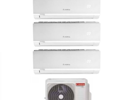 CLIMATIZZATORE CONDIZIONATORE ARISTON TRIAL SPLIT INVERTER serie KIOS 9+9+12 con TRIAL 80 XD0C-O R-32 Wi-Fi OPTIONAL 9000+9000+12000 btu Fashion