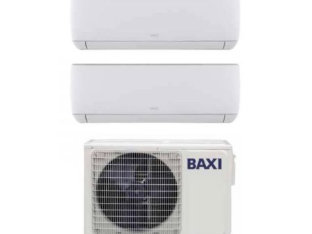 Climatizzatore Condizionatore Baxi Dual Split Inverter Serie Astra 12+12 con LSGT50-2M R-32 Wi-Fi Optional 12000+12000 - Novità Hot on Sale