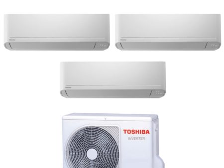 Climatizzatore Condizionatore Toshiba Trial Split Inverter serie SEIYA 7+10+13 (7+9+12) RAS-3M18U2AVG-E R-32 Wi-Fi Optional 7000+10000+13000 (7000+9000+12000) For Cheap