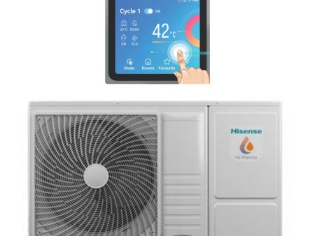 Pompa di Calore Reversibile Monoblocco Hisense Hi-Terma AHZ-044HCDS1 R-32 Wi-Fi Optional con Comando Incluso Online now