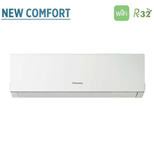 Climatizzatore Condizionatore Hisense Trial Split Inverter serie NEW COMFORT 5+9+12 con 3AMW62U4RFA R-32 Wi-Fi Optional 5000+9000+12000 Online Sale