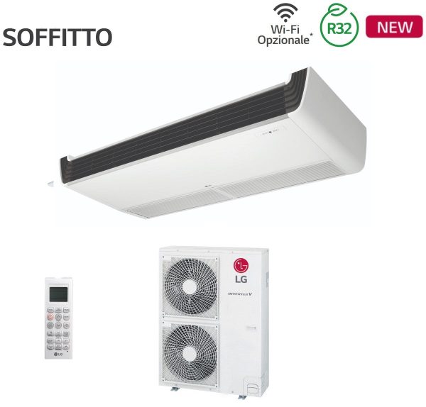 Climatizzatore Condizionatore LG Soffitto Inverter 60000 Btu UV60F Trifase R-32 Wi-Fi Optional Telecomando di Serie Incluso - Novità Discount