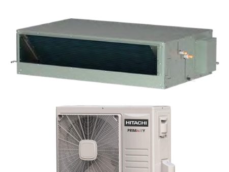 Climatizzatore Condizionatore Hitachi Canalizzato Canalizzabile Inverter serie Primary 42000 Btu RPIL-5.0UFE1NH + RAS-5.0UFESNH1 R-32 Supply