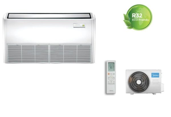 Climatizzatore Condizionatore Inverter Midea Soffitto Pavimento 36000 btu MUE-36HRFNX R-32 A++ completo di comando TRIFASE  - NOVITA on Sale