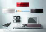 Unità Interna a Parete Mitsubishi Electric Inverter Serie Kirigamine Style 9000 BTU MSZ-LN25VGR Colore Ruby Red - Rosso Fashion