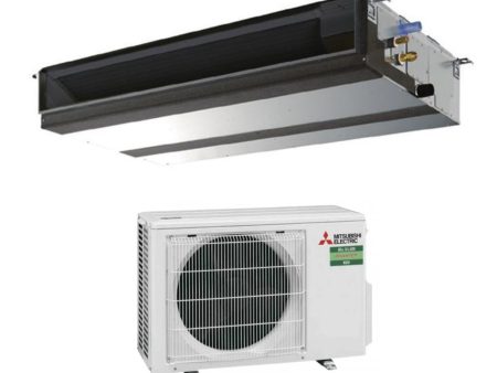 Climatizzatore Condizionatore Mitsubishi Electric Canalizzato Canalizzabile Inverter Media Prevalenza 12000 Btu PEAD-M35JA + SUZ-M35VA R-32 Wi-Fi Optional Sale